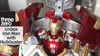 ASMR Unboxing Iron Man and Hulkbuster [upl. by Anma783]