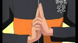 Naruto  Summoning Jutsu Hand Signs [upl. by Debee]