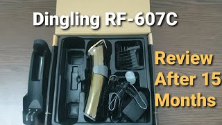 Pakistans Best Hair Trimmer in Quarantine 2022 Gold Dingling RF607C  Review UrduHindi [upl. by Tik]