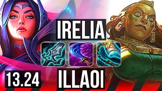 IRELIA vs ILLAOI TOP  6 solo kills  EUW Master  1324 [upl. by Sivle]