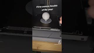 First Custom Bauble of the year letsmakesomefunwith3dprinting 3dprinting timelapse [upl. by Nidnal17]