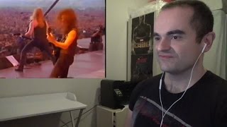 Metallica Harvester of Sorrow Live in Russia 1991 Reaction [upl. by Nyrrad]