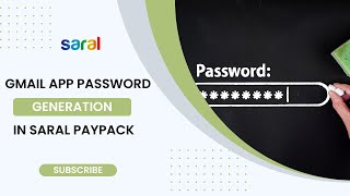 Gmail App Password Generation In Saral PayPack [upl. by Relyks]