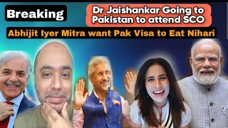 Breaking Dr Jaishankar will visit Pak to attend SCO Abhijit Iyer Mitra PM Modi Foreign Visits [upl. by Eetsud]