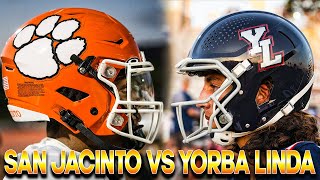 San Jacinto vs Yorba Linda  Game Comes Down To The Final 2 Plays [upl. by Rudy552]