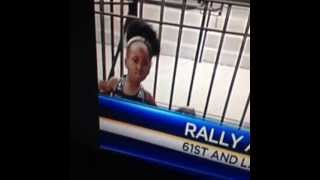 Black Girl Dancing News Blooper  NBC Chicago 5 [upl. by Roderic]