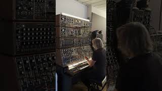 Modular melodies 🎶 Hannes Bieger  Black Hole coming soon hannesbieger moogmodular studiolife [upl. by Faro420]