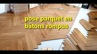 pose parquet en bâtons rompusMSOL [upl. by Annalla]