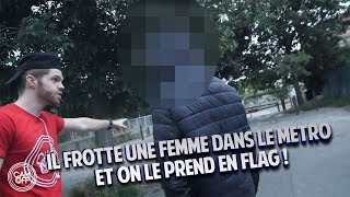 ON ATTRAPE UN HOMME QUI POURSUIT UNE FEMME DANS LE MÉTRO   CAM OFF [upl. by Leffert]