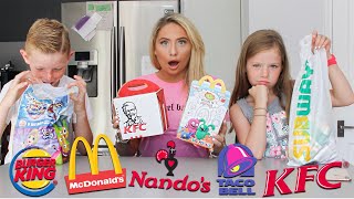 I rated British fastfood kids meals with KIDS [upl. by Gosnell]