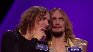 Justin and Dan Hawkins on Pointless HD [upl. by Ariamo]