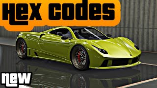 GTA V 40 Crew Colours with Hex Codes and Tutorial UPDATED [upl. by Ennaitsirhc]