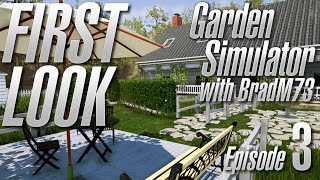 GARDEN SIMULATOR  Episode 3 What is a freaking border [upl. by Dorella]