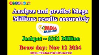 How to get Mega Millions number predictions for Tuesday 12112024 Jackpot  361 Million [upl. by Massab]