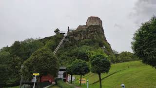 Riegersburg Steiermark Austria Castle Österreich Burg Höhenburg Vulkan Felsen Ausflug Spaziergang [upl. by Enelyahs970]