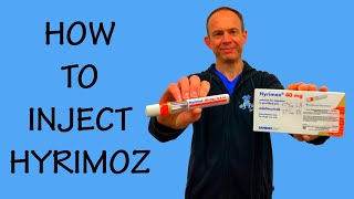 How To Inject Hyrimoz Adalimumab [upl. by Airotal]