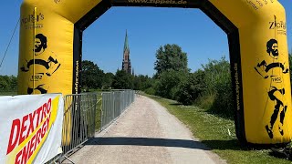 Run erster Teil  1 Viking Triathlon Schleswig 2022 [upl. by Laughton288]