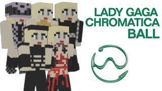 Minecraft  The Chromatica Ball Lady Gaga Stadium [upl. by Ikairik]