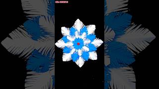 Paper cutting christmas snowflakes diy howtomakepaperchristmastree crafts [upl. by Watts]