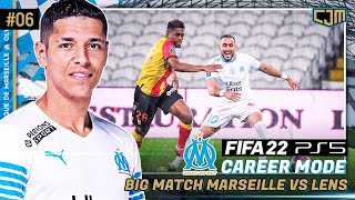 FIFA 22 Marseille Career Mode  Pau López Terpaksa Dijual Duel Panas Marseille vs RC Lens 6 [upl. by Ogaitnas]