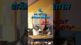 Nr 10 bin soooooo ich 💯😂 Unterricht ist immer richtig lustig katzen katzenvideos shorts schulen [upl. by Anneirda158]