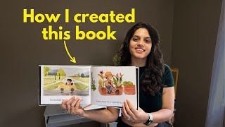 DIY book  tutorial  Idea to Book  Step by step  Children’s storybook  Unique gift idea [upl. by Kinsley889]