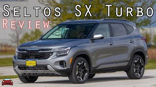 2024 Kia Seltos SX Turbo Review  Refreshed For The 2024 Model Year [upl. by Eniluap62]