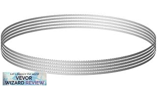 VEVOR Band Saw Blade 795x063x002 inch 5 PCSPack Meat Bandsaw Blades Review [upl. by Eissalc]