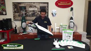 Vorwerk Folletto  Manutenzione vk200 e vk220 cambio sacchetto filtro e qualche segreto in più [upl. by Solram872]