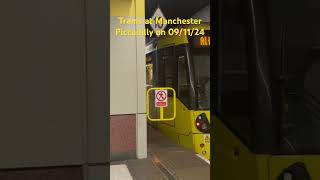 Trams at Manchester Piccadilly on 091124 metrolink tfgm beenetwork tram beenetworkgm [upl. by Parker984]