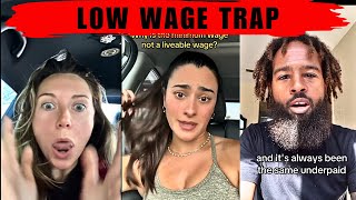 The American Dream Crushed by Low Wages  TikTok Rant on Low Wage  Tiktok rant minimum wage [upl. by Kubiak106]