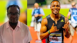 Simbine takes down Coleman and Kerley in Shanghai diamond league 100m [upl. by Maxwell]