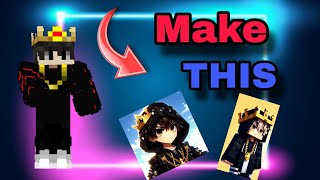 How to make your profile Minecraft skin into anime boy 🔥🔥 [upl. by Gottwald]