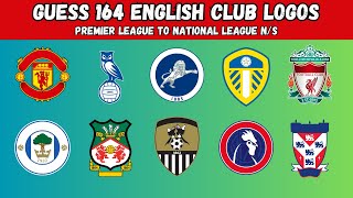 Guess Premier League Logos to National League NS  164 Clubs 202425  Football Quiz [upl. by Chema]