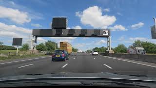 Meriden to Stamford by CAR in 4K June 2024 [upl. by Elna]