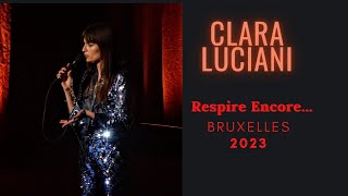 Clara Luciani Respire Encore Forest National Bruxelles 11012023 claraluciani [upl. by Aramoy]