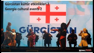 GürcistanGeorgian folk dances2KhevsuruliKhanjluri PerkhuliKazbeguriAcharuliHorumiKartuli [upl. by Swiercz]