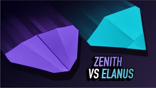 Paper Airplane Tournament — Elanus vs Zenith — Paper Aces Round 1 Race 4 [upl. by Assirrac]