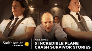 5 Incredible Plane Crash Survivor Stories 🛩 Air Disasters  Smithsonian Channel [upl. by Livi]