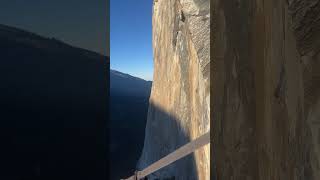 Morning from El Capitan Yosemite Valley bigwall climbing mountains [upl. by Aenyl392]