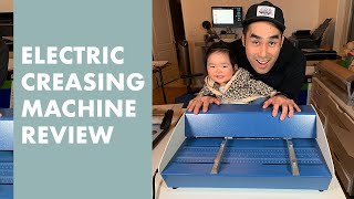 Electric Creaser Scorer Perforator 3 in1 Machine Review  Greeting Card Maker [upl. by Trey]