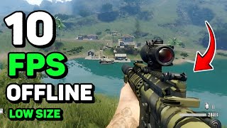 Top 10 Best Offline FPS Games Low Size For Android 2024  OFFLINE FPS [upl. by Lytsirhc]