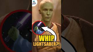 Star Wars Is Introducing A NEW Whip Lightsaber 🤯 [upl. by Ayanad]