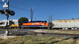 WB UP Mixed Freight Train Ft LTEX 3839  T112  San Antonio TX [upl. by Irok166]