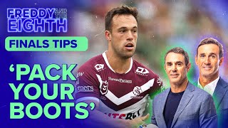 Freddy and The Eighths Tips  Finals Week 1  NRL on Nine [upl. by Kynan]