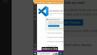 How to run html css code in visual studio CodewithGovernor htmldeveloper js css [upl. by Boland]