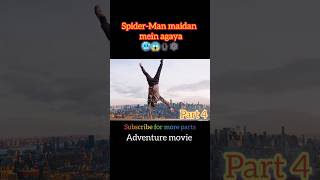 SpiderMan maidan mein agayaexplainedinhind movieshorts viralshort movierecap [upl. by Meisel]