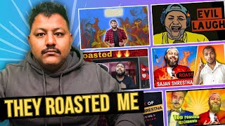 REACTING MY OWN “ROAST VIDEO” [upl. by Odelet272]