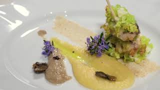 Ep 1 Ricette Acqualagna Tartufi Filetto di triglia con crema di bianchetto e polenta al tartufo [upl. by Emina]