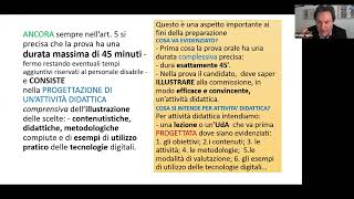 Concorso Ordinario la Prova Orale  Il Webinar Gratuito del 31032022 [upl. by Teteak]